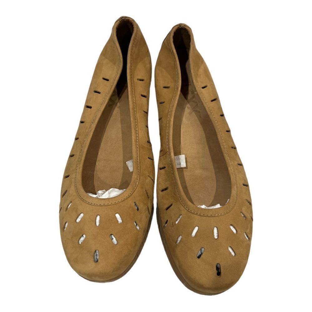 The Flexx Perforated Tan Loafer